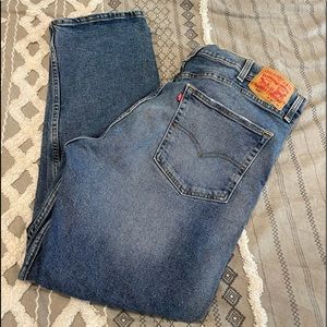 Levi’s 505 Straight Leg Jeans Men’s 40x30 | Medium Wash | Stretch Denim